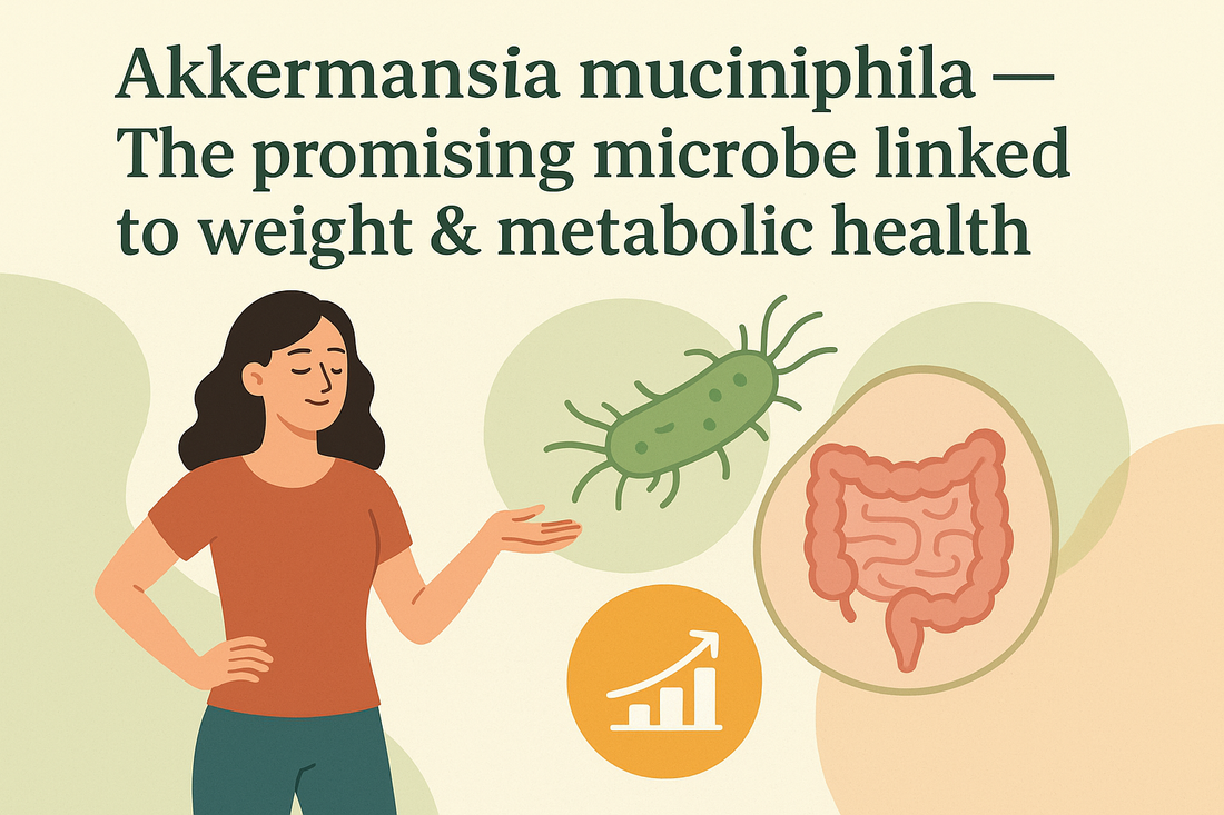 Akkermansia muciniphila — The promising microbe linked to weight & metabolic health