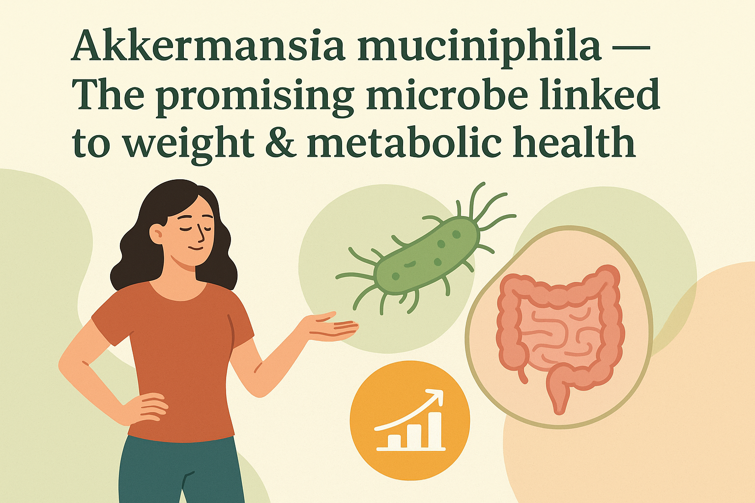 Akkermansia muciniphila — The promising microbe linked to weight & metabolic health